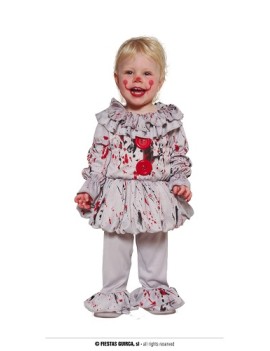 Toddler Crazy IT Clown Costume 