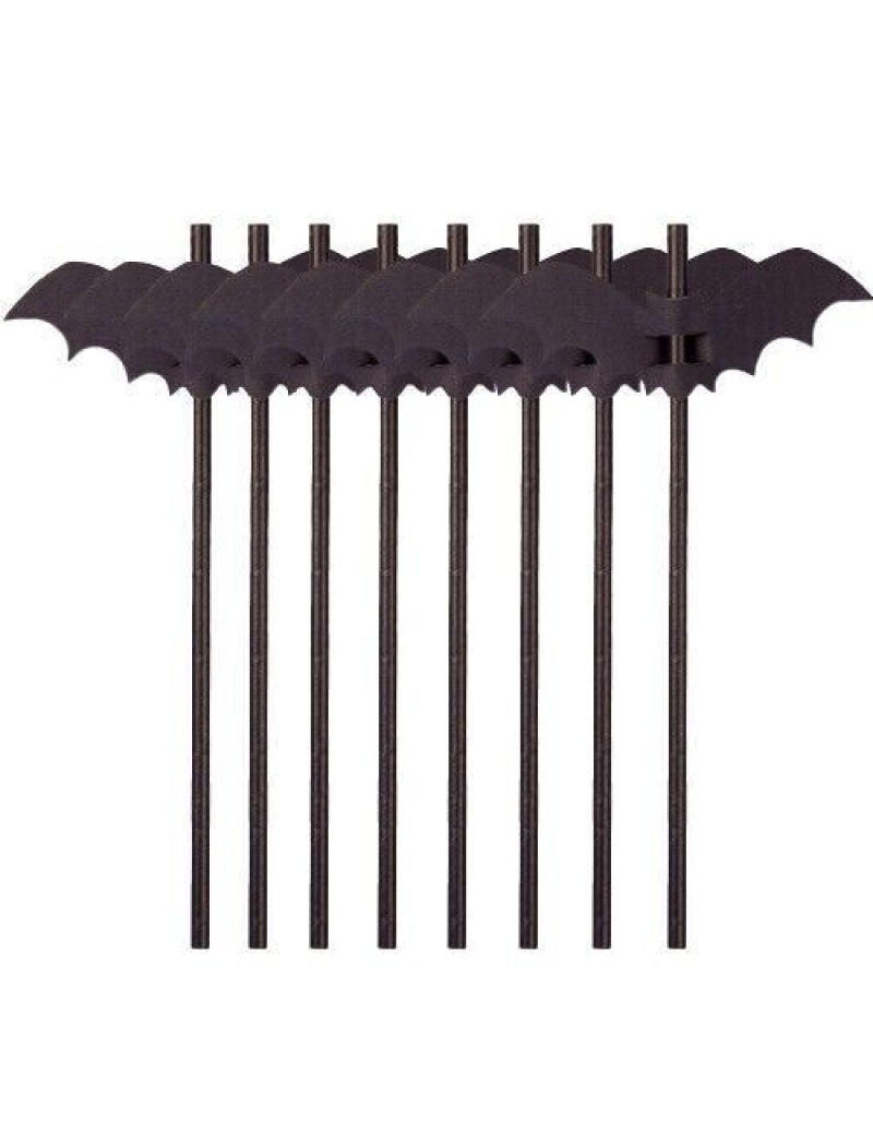 Bat Paper Straws