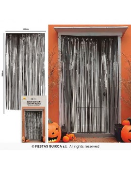 Black Tinsel Curtain