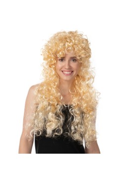 Blonde Curly Long Wig 