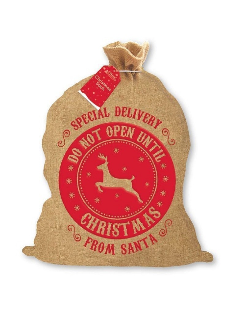 Hessian Santa Sack
