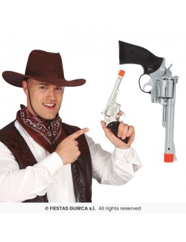 Silver Cowboy Gun