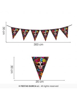 Day Of The Dead Bunting 