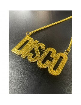 Disco Pendant Necklace