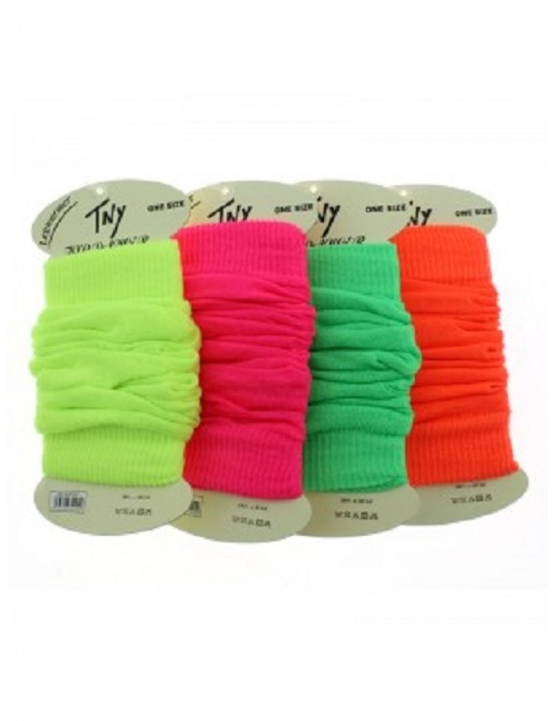 Neon Pink Leg Warmers