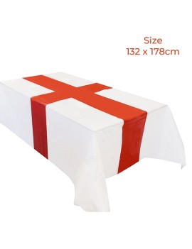 England St George Cross Plastic Tablecover