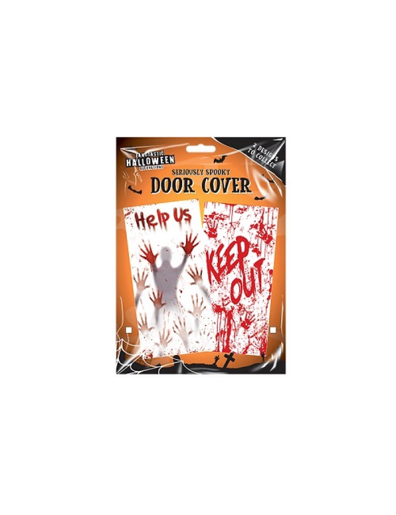 Keep Out Bloody Door Cover
