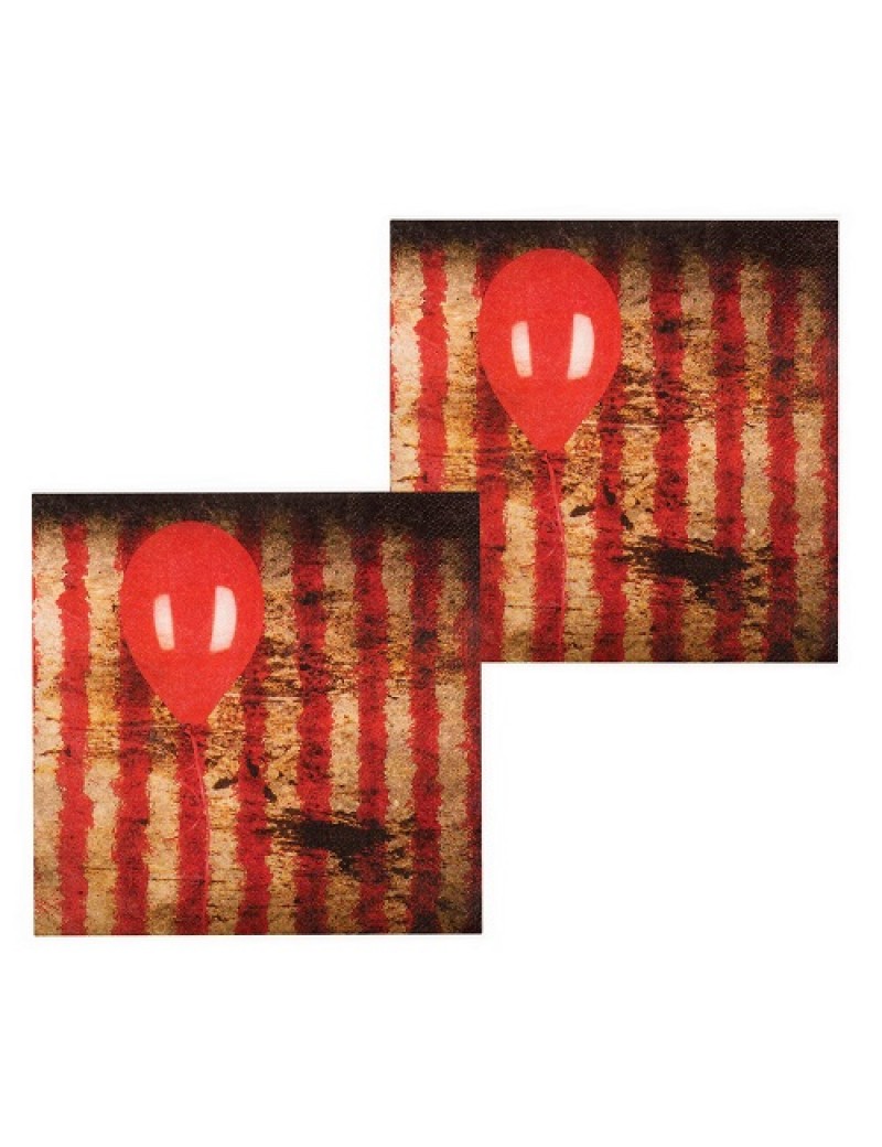 Horror Clown Paper Napkins