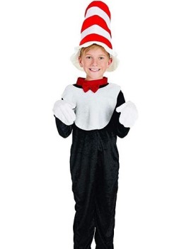 Cat In a Top Hat Kids Costume