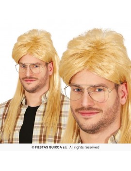 Blonde Mullet Wig