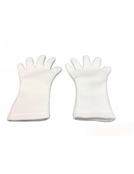 Professional Naughty Elf White Gloves