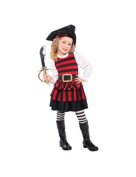 Little Lass Pirate Girls Costume