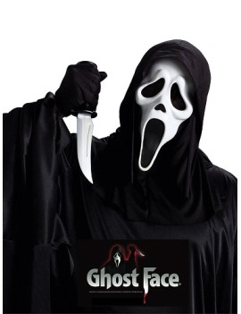 Scream Ghost Face Mask And Knife Set