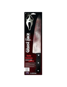 Scream Ghost Face Bloody Kitchen Knife