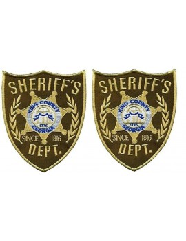 Kings County Sherrif Costume Patch