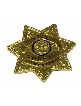 Kings County Sherrif Star Pin Badge Kings County Sherrif Star Pin Badge