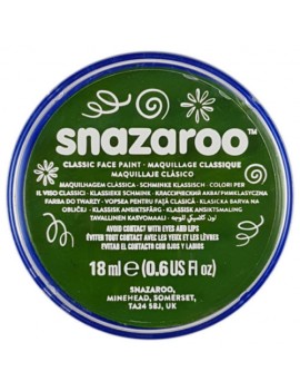 Snazaroo Classic Face Paint Grass Green 18ml