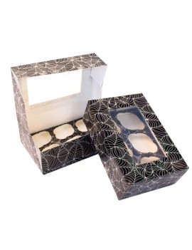 Spider Web Cupcake Boxes 