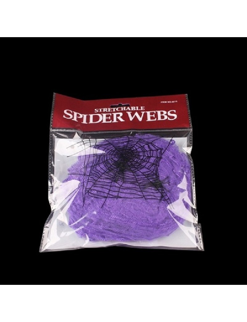 Purple Spider Web
