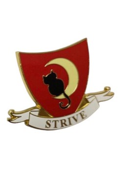 Mildred Hubble Red Strive Costume Pin Badge