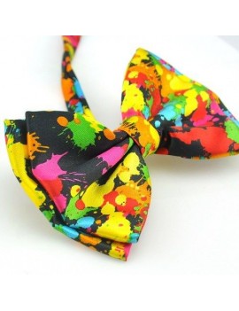 Paint Splash Bow Tie