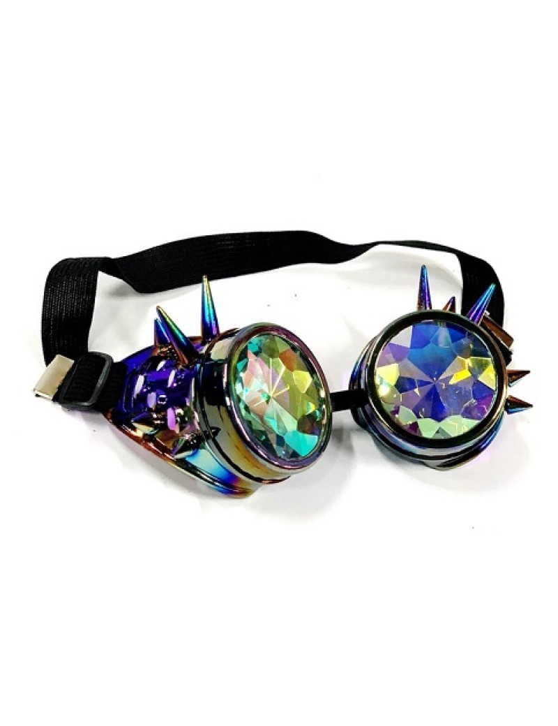 Steampunk Goggles Rainbow