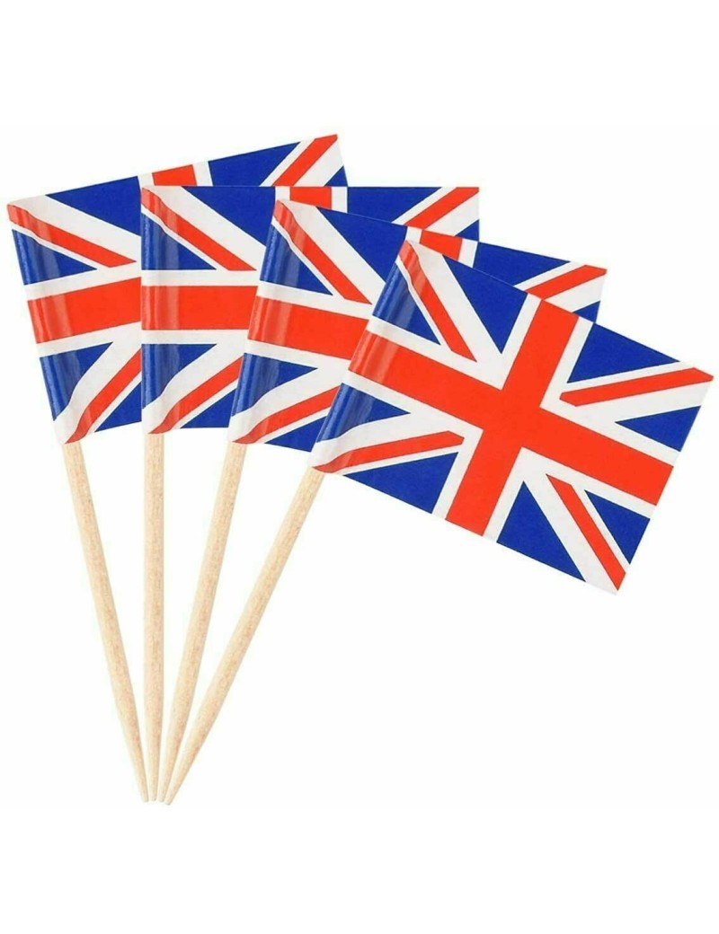 Union Jack Food Picks