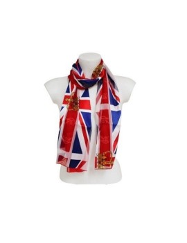Union Jack Scarf Crown CR Design