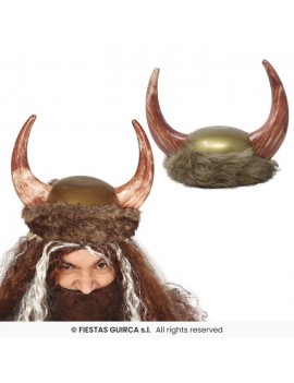 Viking Helmet With Fur