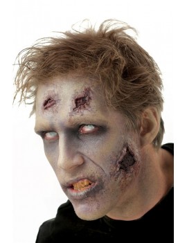 Woochie Zombie Night Stalker Latex Prosthetic Wounds
