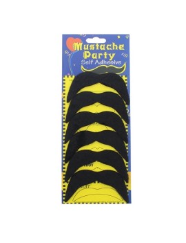 Mexican Bandit Moustaches Pack Of 6