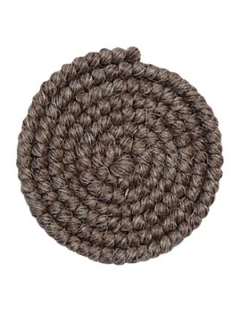 Crepe Hair Dark Brown Grey 021