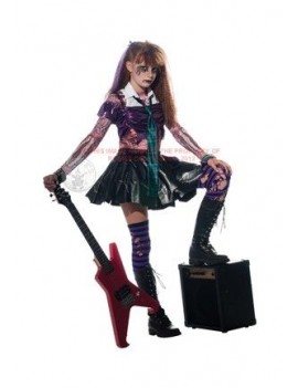 The Zombets Punk Rocker Child Costume Rubies 881386